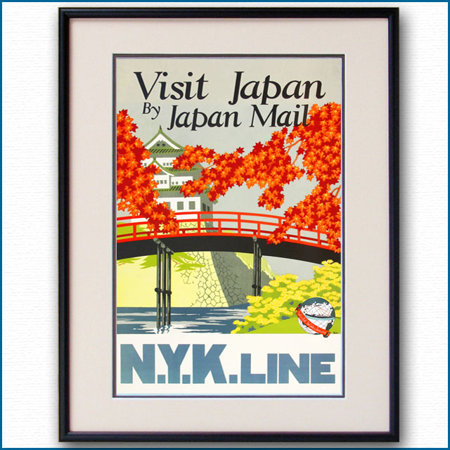 1929年 戸田芳鉄 日本郵船のポスター 2225LL