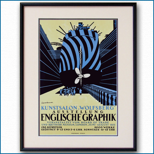 1923年 イングリッシュグラフィックのポスター 3033LL