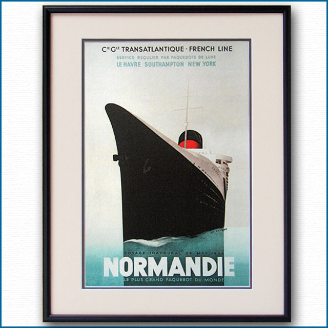 オヴィニュ・ノルマンディーのポスター：四方海話：ポスター販売・Ocean-Note